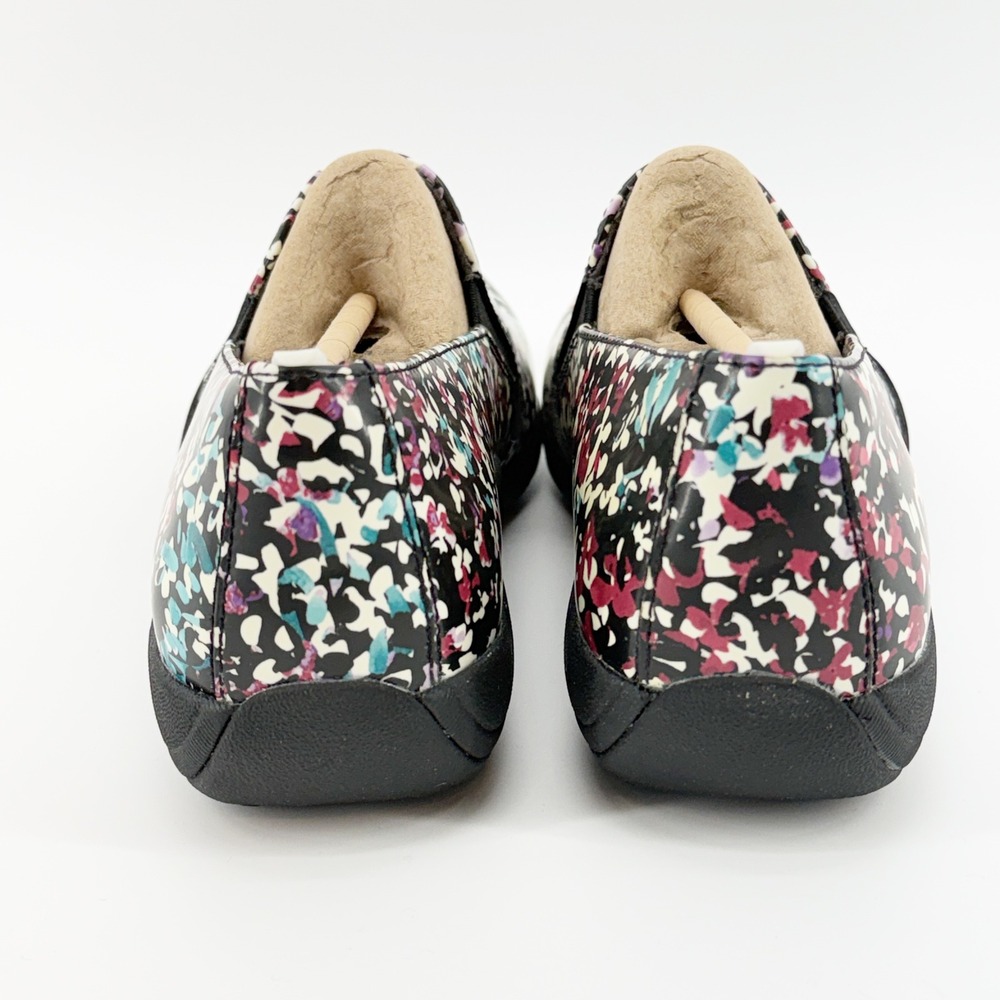 Dansko Nora Petals Leather Slip On‎ Loafer Casual Comfort Shoes Floral Size 37 - Picture 6 of 12